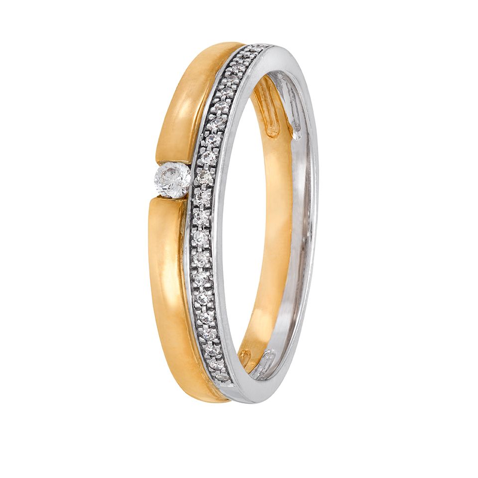 Diamantring Dubrovnik 0,10 ct från Hallbergs Guld