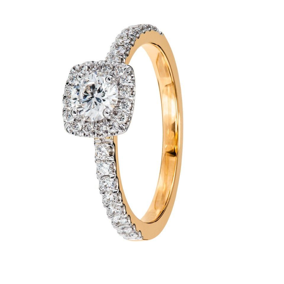 Diamantring New York 0,72 ct från Hallbergs Guld