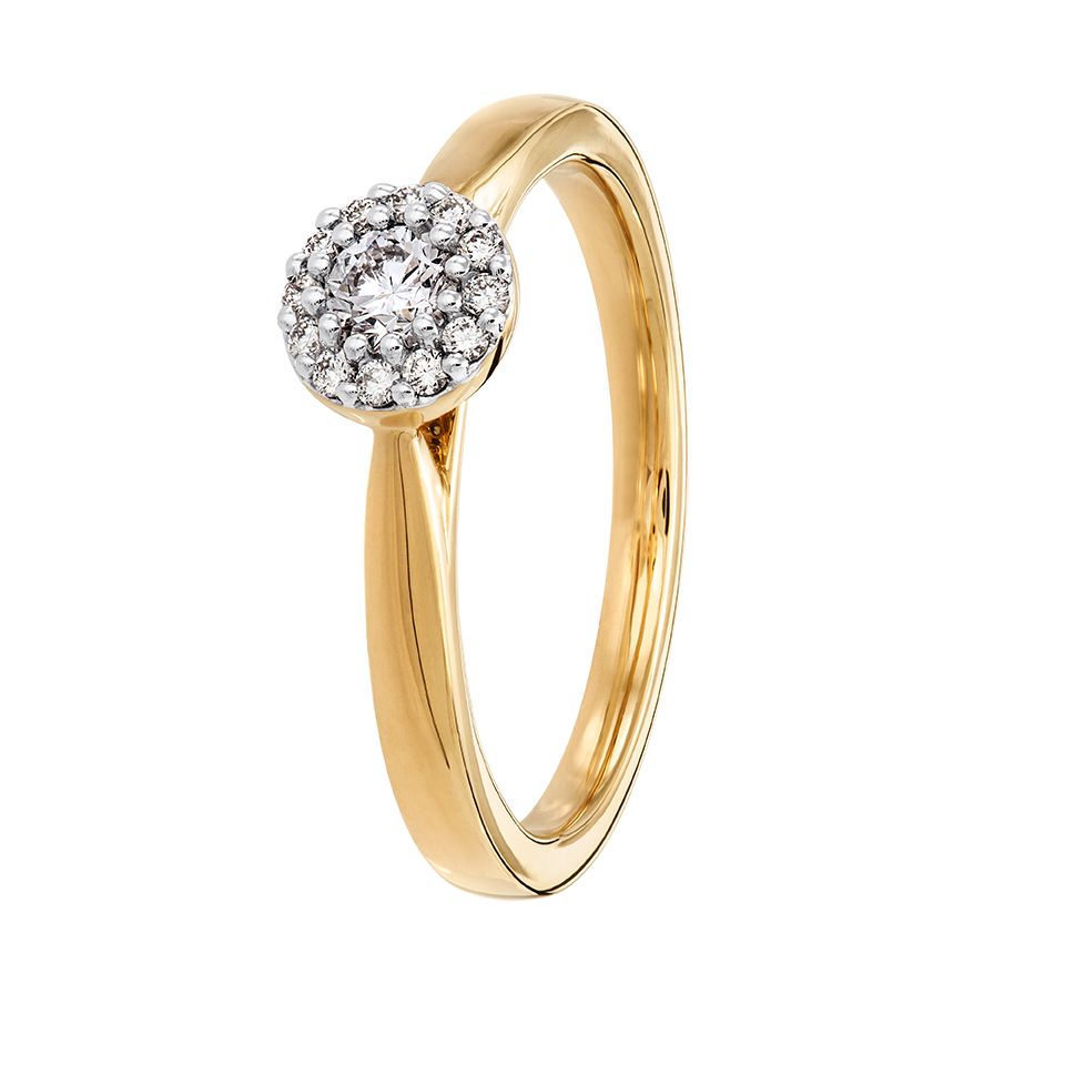 Diamantring Prague 0,24 ct från Hallbergs Guld