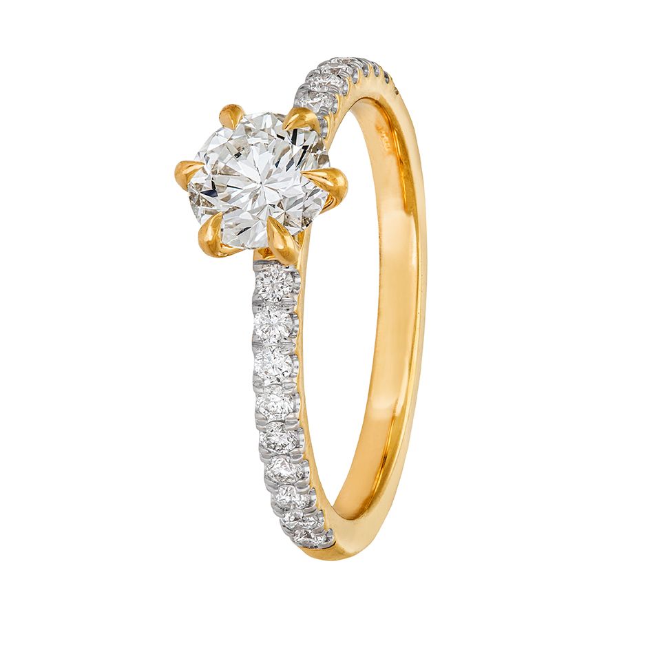 Diamantring Stockholm 1,00 ct från Hallbergs Guld