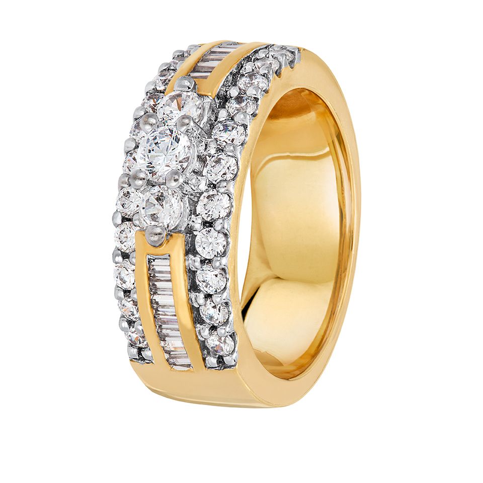 Diamantring Las Vegas 1,03 ct från Guldfynd