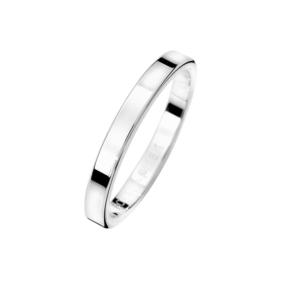 Förlovningsring i äkta silver 2,5mm från Guldfynd