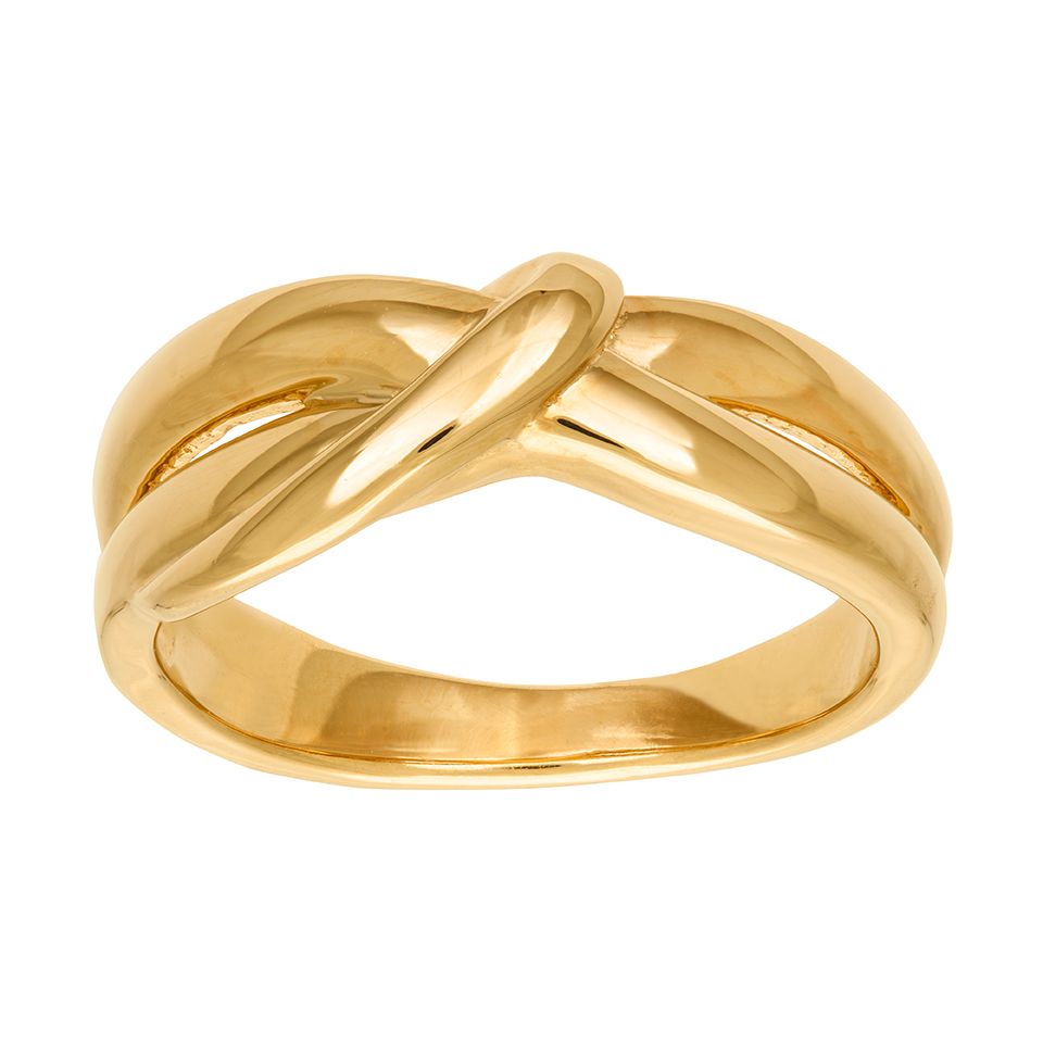 Ring i äkta silver med knut från Guldfynd