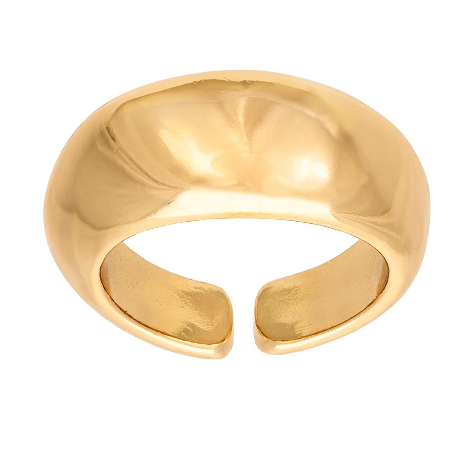 Ring i återvunnen metall från Guldfynd