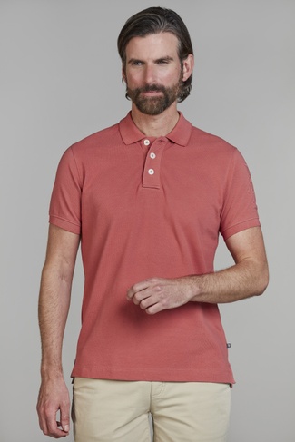 Rough Style Polo SOFT RED