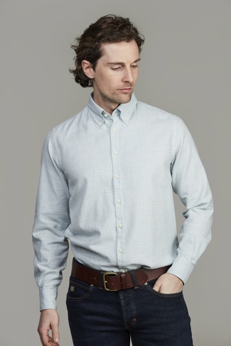 Eltone Check Shirt LIGHT BLUE