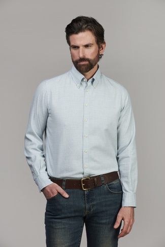 Eltone Check Shirt LIGHT BLUE