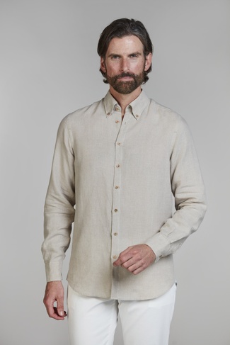 Classic Linen Shirt SAND