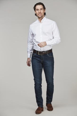 5-pkt Cut n´Sew Knight Superstretch MID BLUE