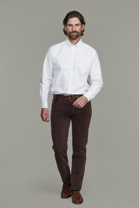 5-pkt Cut n´Sew Twill Cord MÖRK RÖD