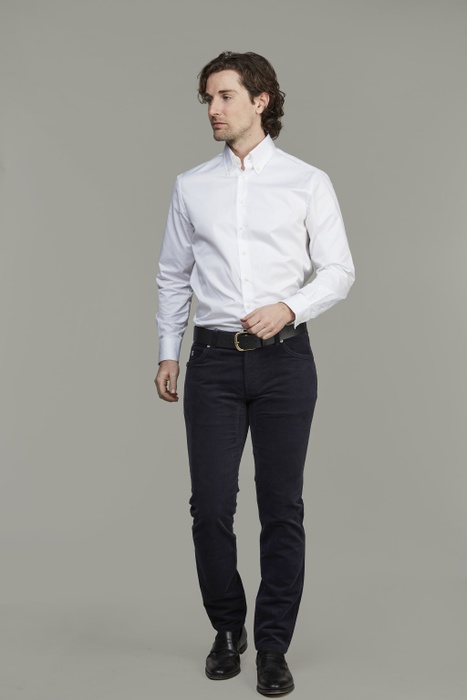 5-pkt Cut n´Sew Twill Cord MARINBLÅ