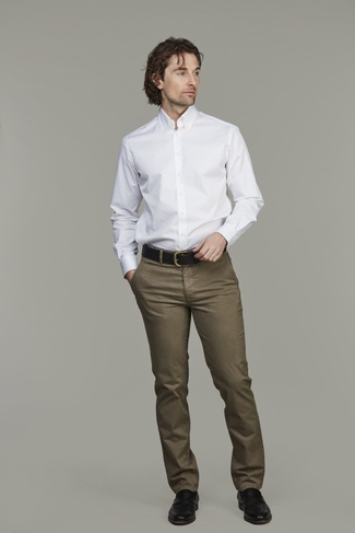 Classic Chino Aerodyn High Stretch KHAKI GRÜN