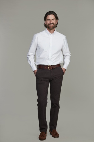 Classic Chino Aerodyn High Stretch DUNKELBRAUN