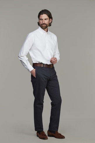 Regular Chino Kirman MARINEBLAU