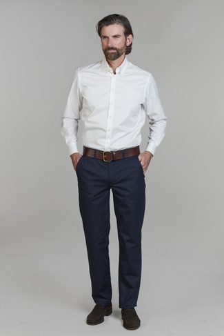Classic Chino Light Cotton MARINEBLAU