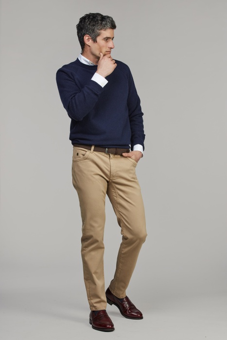 5-pkt Cut'n Sew Universal Twill DARK BEIGE