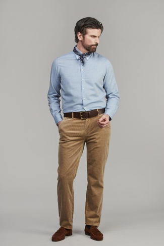 CLASSIC CHINO RADIO CORD DARK BEIGE