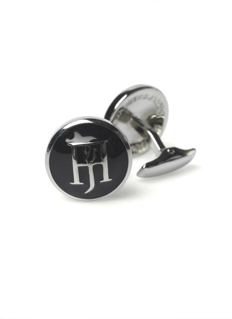 Round embossed cufflinks