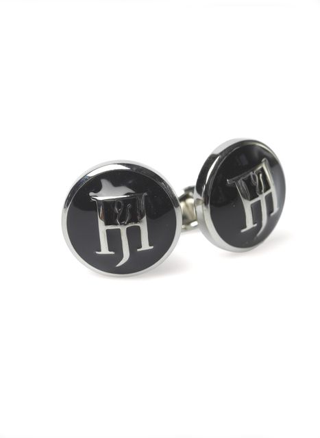 Round embossed cufflinks