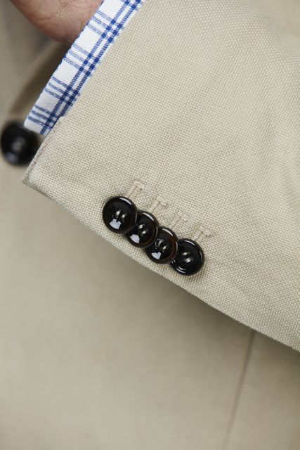HOPSACK COTTON STRETCH JACKET