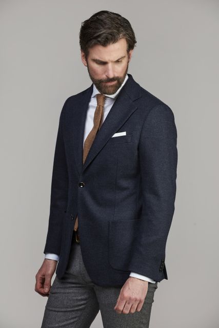 WOOL JERSEY BLAZER