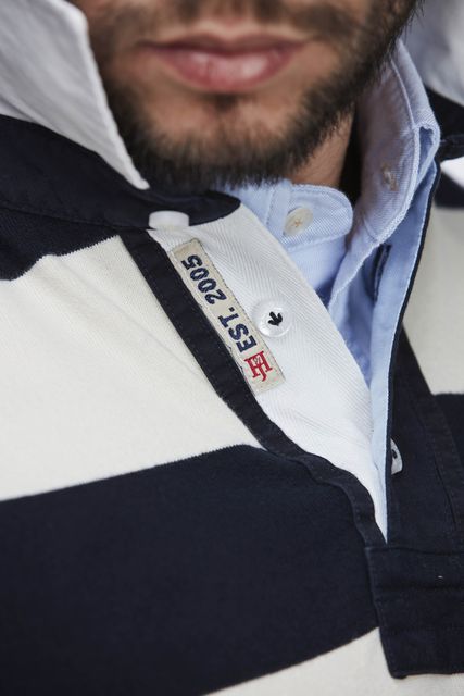 MULTI BLOCK STRIPE RUGGER