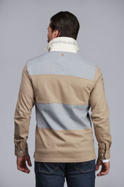 STRIPE BACK RUGGER