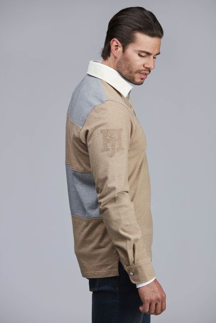 STRIPE BACK RUGGER