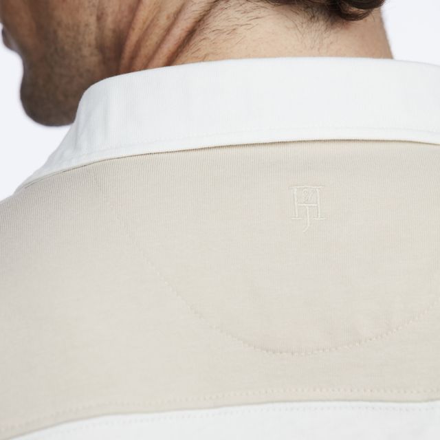 STRIPE BACK POLO