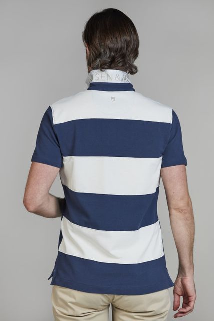 Stripe Back Polo