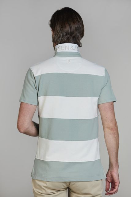 Stripe Back Polo