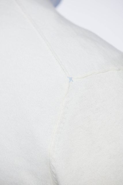 COTTON CASHMERE 2-TONE KNIT