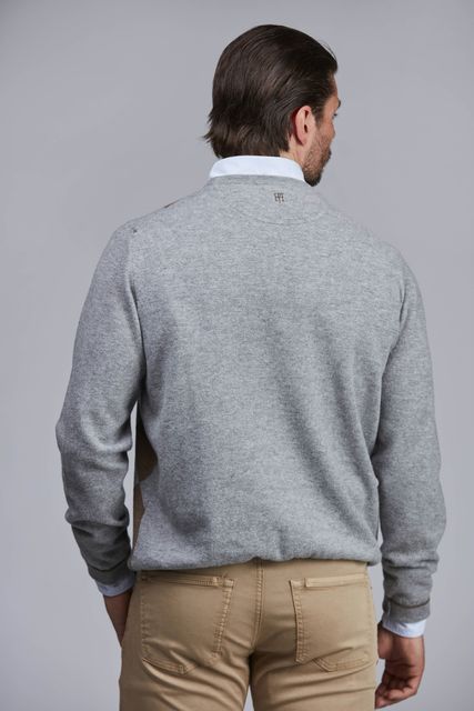 GEELONG CREW NECK ARGYLE