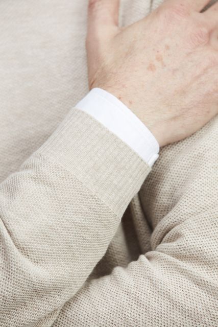 FLAXEN HONEYCOMB KNIT
