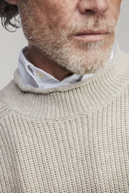FLAXEN RAGLAN KNIT