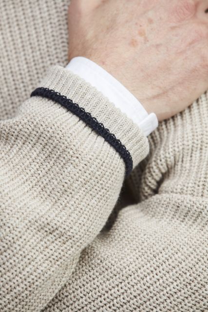 FLAXEN RAGLAN KNIT