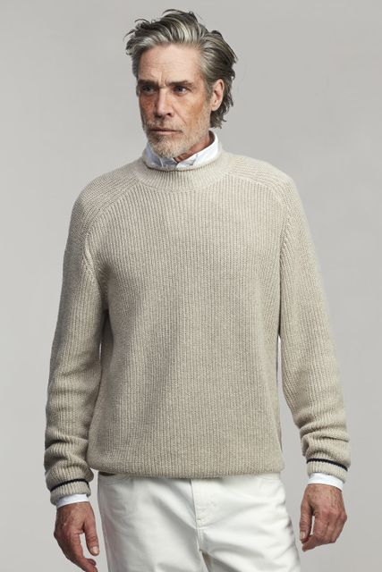 FLAXEN RAGLAN KNIT