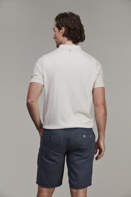 Polo Collar Knit, Short Sleeve