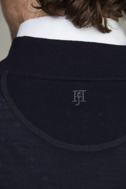 Merino Full Zip Plain Knit