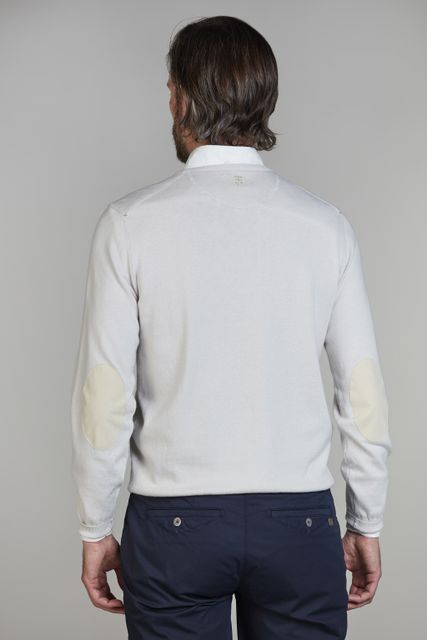 Crew Neck Knit E-Patch