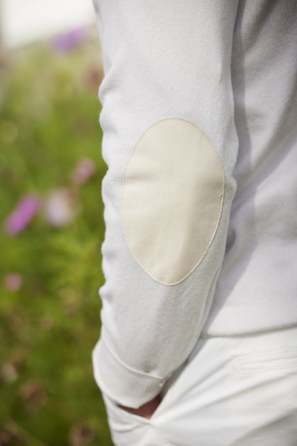 Crew Neck Knit E-Patch