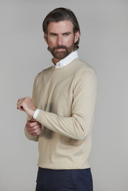 Crew Neck Knit E-Patch