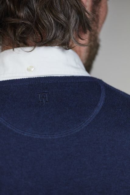 Crew Neck Knit E-Patch