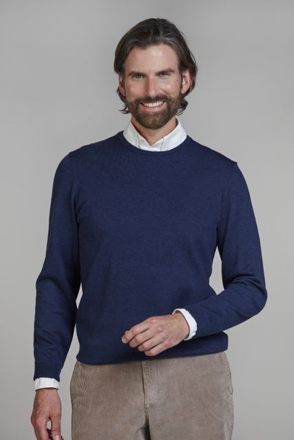 Crew Neck Knit E-Patch