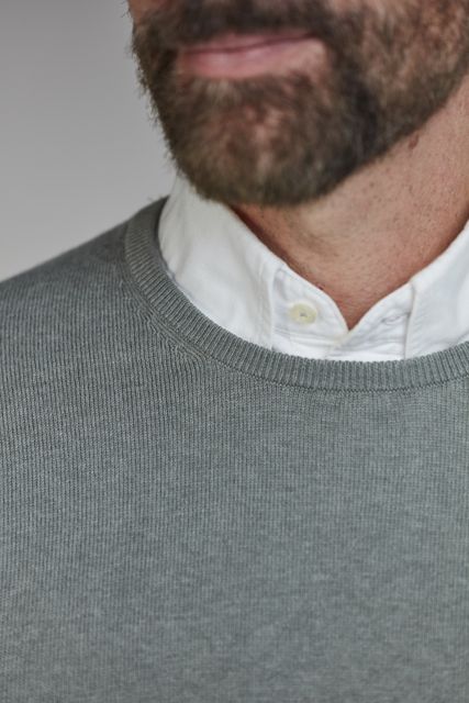 Crew Neck Knit E-Patch