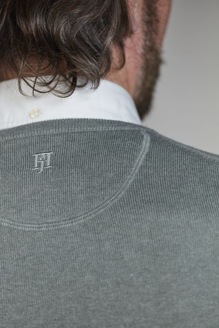 Crew Neck Knit E-Patch