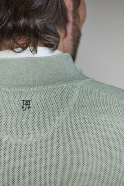 Half Zip Structure Knit