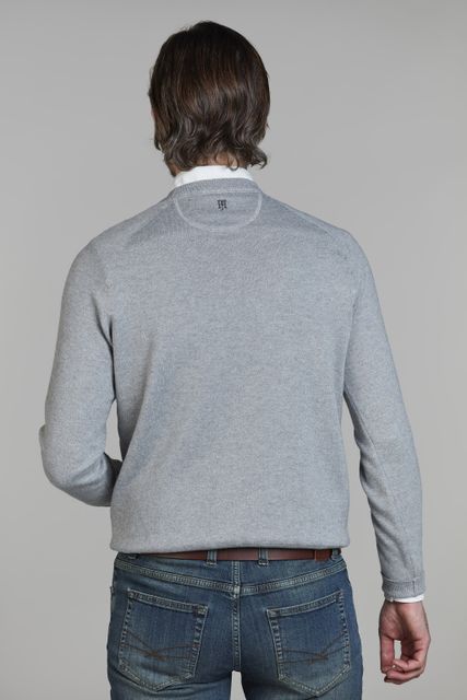 Crew Neck College Sweater