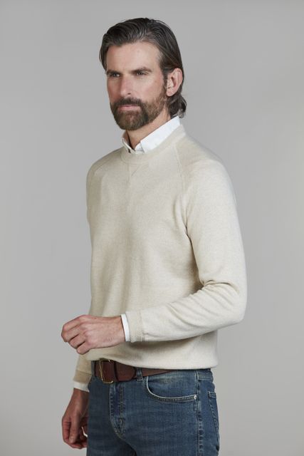 Crew Neck College Sweater