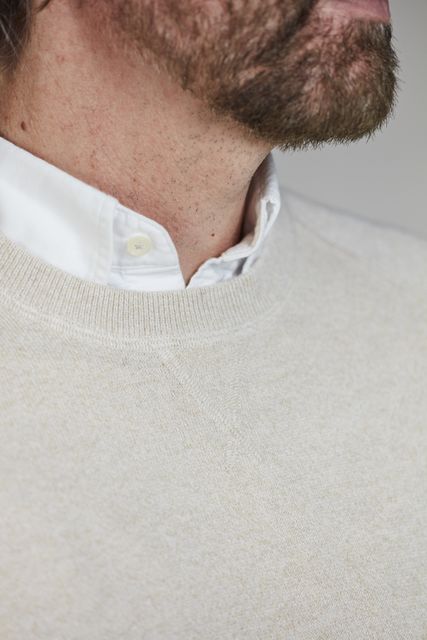 Crew Neck College Sweater